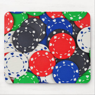Tapis De Souris Jetons de poker de casino