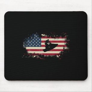 Tapis De Souris Jetski Jet Ski Ski Amoureux Sports Nautiques Drôle
