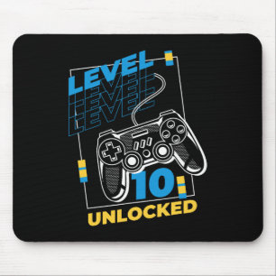 Tapis De Souris Jeu 10 ans Jeu 10e Anniversaire - Niveau 10