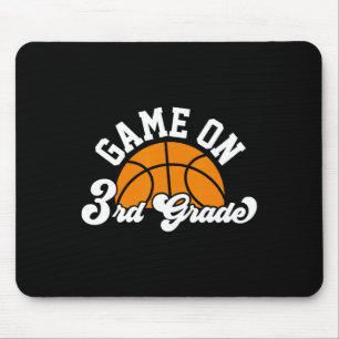 Tapis De Souris Jeu Amusant Sur Le Basketball De 3E Année Premier