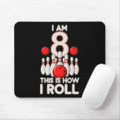 Tapis De Souris Jeu de Bowling 8 ans 8e anniversaire C'est comment (Avec souris)