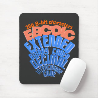 Tapis De Souris Jeu de caractères codés EBCDIC sur mainframe