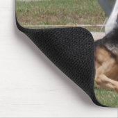 TAPIS DE SOURIS JEU DE CHEVAL ET DE CHIEN (Coin)