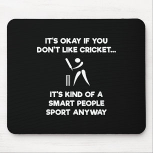 Tapis De Souris Jeu de cricket - Drôle intelligent - Joueur