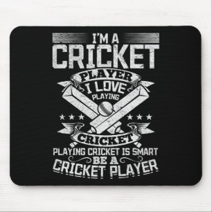 Tapis De Souris Jeu de cricket - Jouer au cricket est intelligent