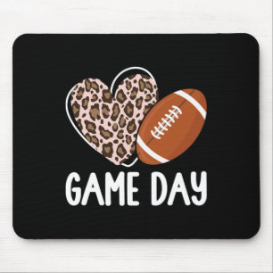 Tapis De Souris Jeu de football Jour femmes Leopard Cheetah Jeu Jo