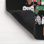 Tapis De Souris Jeu de Noël Arbre Joueurs Joueur Noël Cadeaux (Coin)