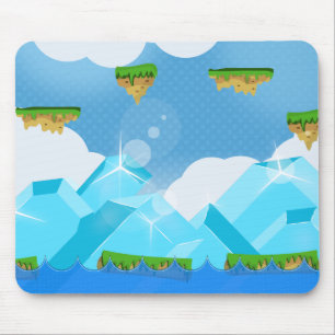 Tapis De Souris Jeu de plateforme rétro
