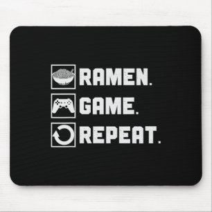Tapis De Souris Jeu de Ramen Répéter Nouilles Jeux Vidéo Console J