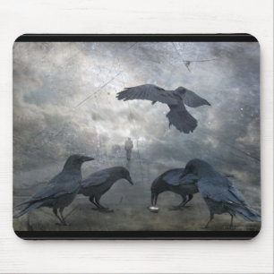 Tapis De Souris Jeu de Ravens avec du temps perdu