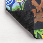 Tapis De Souris Jeu de teckels de Mousepad (Coin)