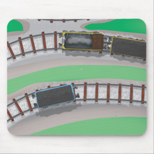 Tapis De Souris Jeu de trains