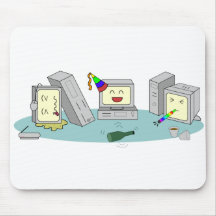 Jeu d'ordinateur de partie de LAN Geeky