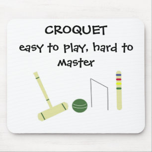 Tapis De Souris Jeu du Croquet