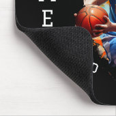 Tapis De Souris Jeu du joueur de basket sur (Coin)