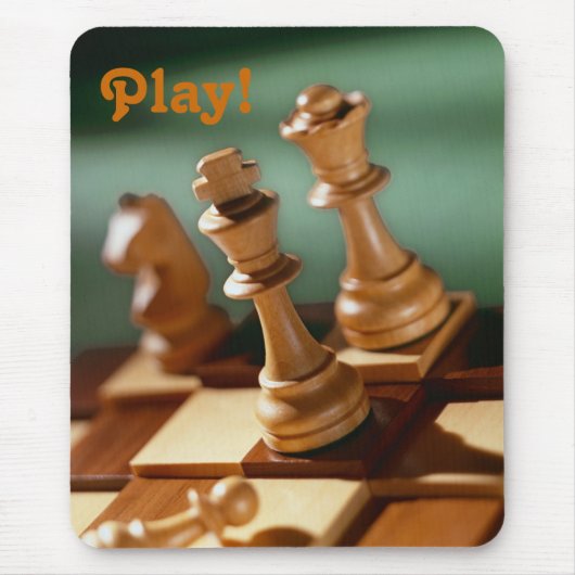 Tapis De Souris Jeu ! Échecs Mousepad (Devant)