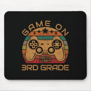 Tapis De Souris Jeu en 3e année Premier Jour Jeu cadeau Retour à S