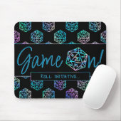 Tapis De Souris Jeu Hologramme D20 sur | Imaginaire RPG Roll Initi (Avec souris)