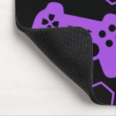 Tapis De Souris Jeu Hot Purple Jeu Nom Personnalisé (Coin)