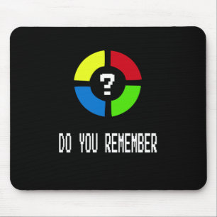 Tapis De Souris Jeu - Never Forget Is 80's Gamer Gadget