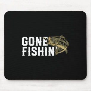 Tapis De Souris Jeu Pêche Funny Grosse Bouche B Cadeau De Pêche Po