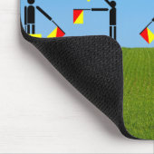 Tapis De Souris Jeu-questionnaire sur le drapeau - Golf (Coin)