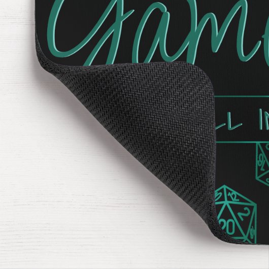 Tapis De Souris Jeu RPG activé | Emerald Imaginaire Tabletop Retro (Coin)