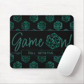 Tapis De Souris Jeu RPG activé | Emerald Imaginaire Tabletop Retro (Avec souris)