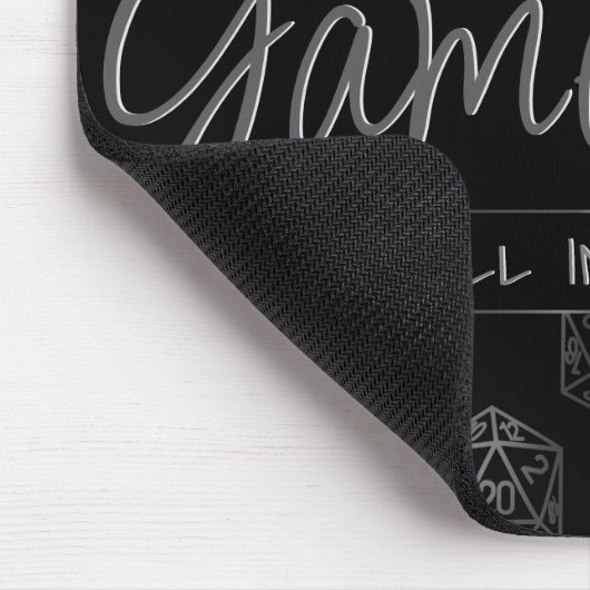 Tapis De Souris Jeu RPG activé | Imaginaire Tabletop Retro Gamer D (Coin)