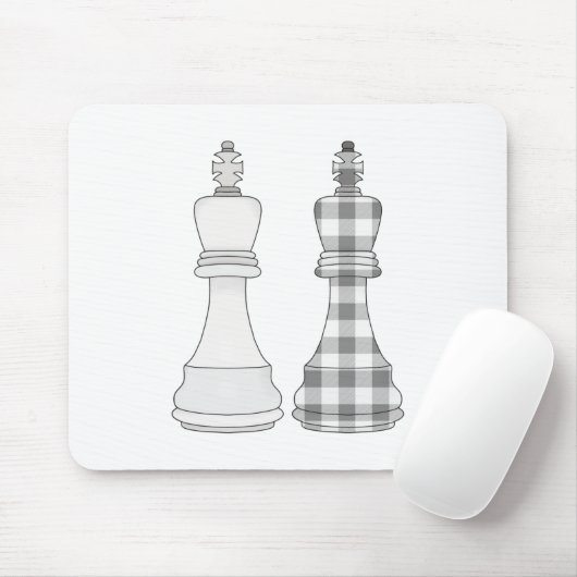 Tapis De Souris Jeu Sur Les Échecs (Avec souris)