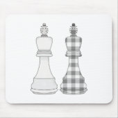 Tapis De Souris Jeu Sur Les Échecs (Devant)