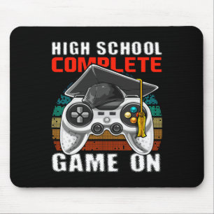 Tapis De Souris Jeu Vidéo Complet de l'école Cadeau Graduation Sen