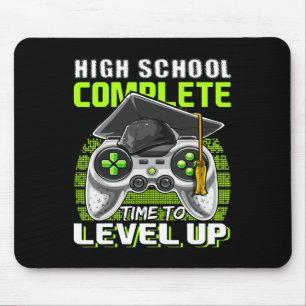 Tapis De Souris Jeu Vidéo Complet de l'école Cadeau Graduation Sen