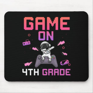 Tapis De Souris Jeu Vidéo De Gamer De 4E Année Ck À L'École Premiè