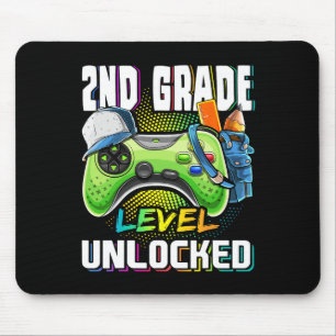 Tapis De Souris Jeu vidéo déverrouillé de 2e année Ck à l'école B