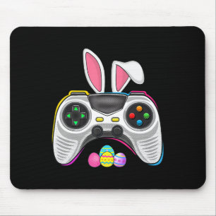 Tapis De Souris Jeu Vidéo Oeufs Bunny Costume Pâques Garçons Enfan