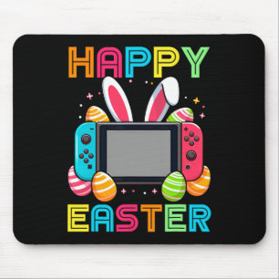 Tapis De Souris Jeu Vidéo Pâques Bunny Gaming Contrôleur Gamer Bo