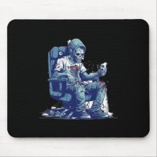 Tapis De Souris Jeu Zombie Halloween Costume Jeu vidéo jeu C