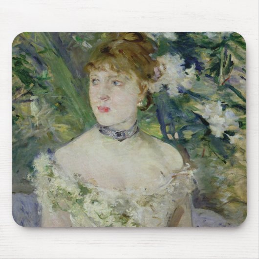 Tapis De Souris Jeune fille dans une robe de boule, 1879 (Devant)