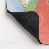 Tapis De Souris Jeune fille du livre Mousepad (Coin)