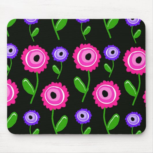 Tapis De Souris Jeune floral (Devant)