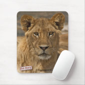 Tapis De Souris Jeune lion (Avec souris)