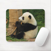 Tapis De Souris Jeune panda géant (Avec souris)