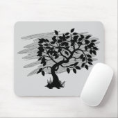 Tapis De Souris Jeune pousse tordue (Avec souris)