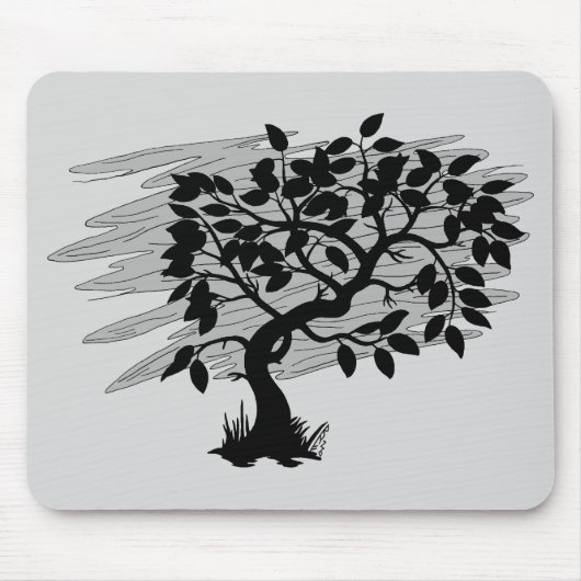 Tapis De Souris Jeune pousse tordue (Devant)