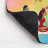 Tapis De Souris Jeune souris d'amour avec couple (Coin)