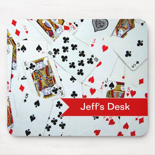 Tapis De Souris Jeux de carte de jeu (Devant)