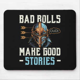 Tapis De Souris Jeux de rôle Rpg Jouer D20 Jeux de société drôles 
