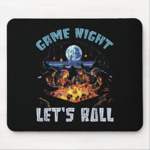 Tapis De Souris Jeux de rôle Rpg Jouer D20 Jeux de société drôles
