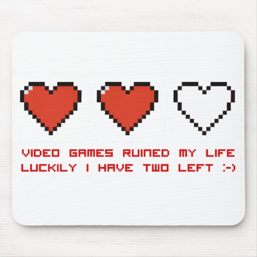 Tapis De Souris Jeux vidéo (Devant)
